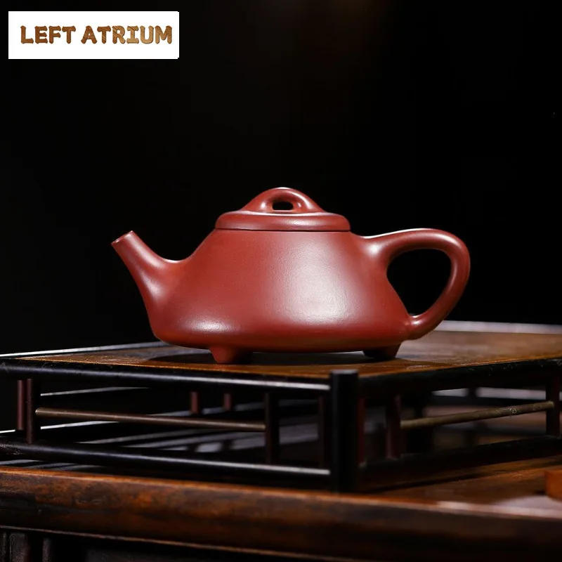 280ml High-end Yixing Purple Clay Teapots Handmade Stone Scoop Pot Raw Ore Dragon's Blood Sand Kettle With Strainer Zisha Teaset
280ml High-end Yixing Purple Clay Teapots Handmade Stone Scoop Pot Raw Ore Dragon's Blood Sand Kettle With Strainer Zisha Teaset