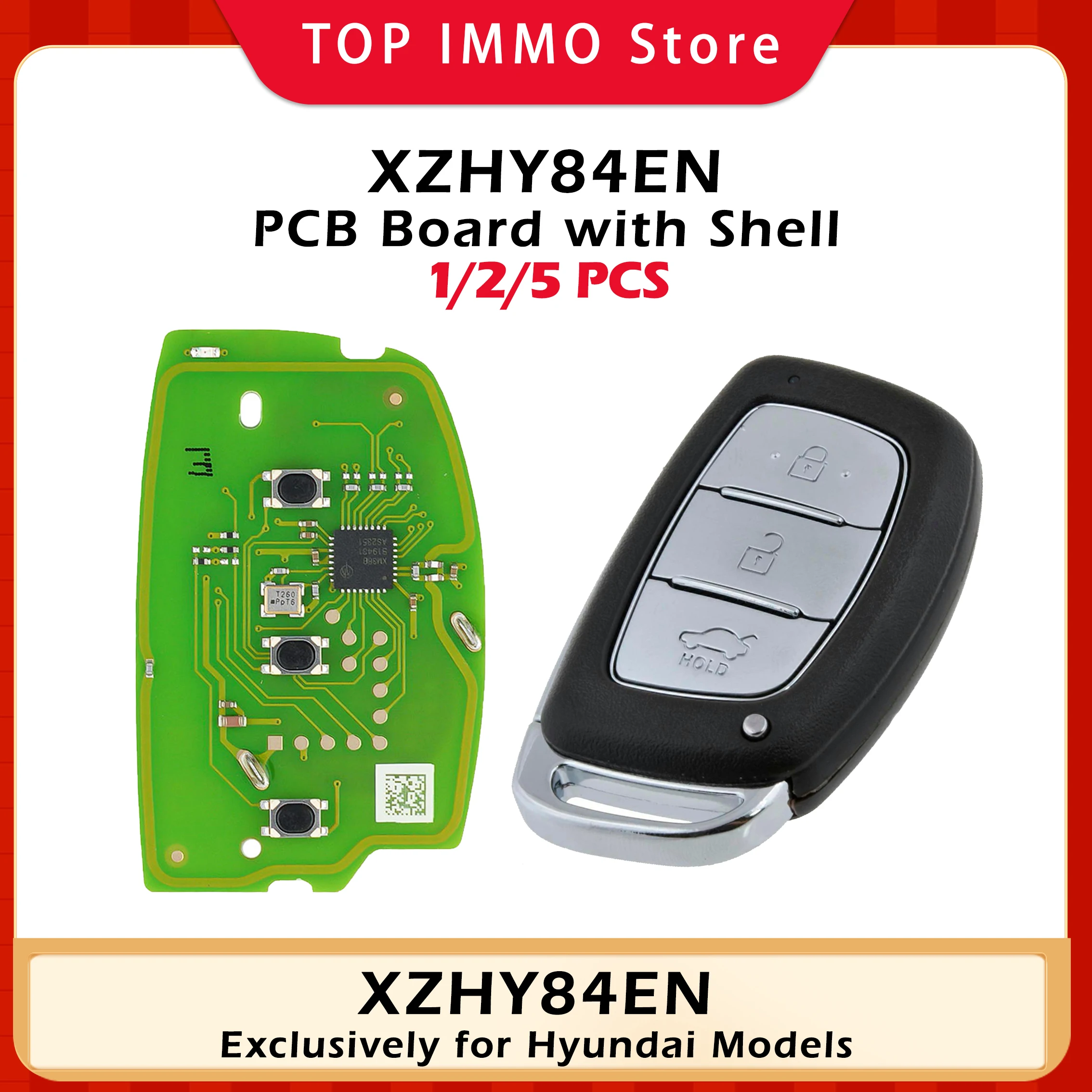 Xhorse VVDI XZHY84EN Special PCB Remote Key with Shell Regenerate and Reuse for VVDI2/Mini Key Tool/Key Tool Max Pro 1/2/5pcs
Xhorse VVDI XZHY84EN Special PCB Remote Key with Shell Regenerate and Reuse for VVDI2/Mini Key Tool/Key Tool Max Pro 1/2/5pcs