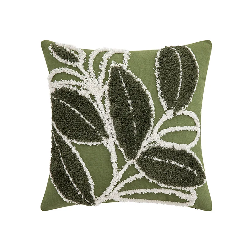 Boho Throw Pillow Cover Leaf Pattern Tufted Decorative Pillowcase Square Cotton Cushion Cover for Sofa Couch BePillow Cover Case
Boho Throw Pillow Cover Leaf Pattern Tufted Decorative Pillowcase Square Cotton Cushion Cover for Sofa Couch BePillow Cover Case