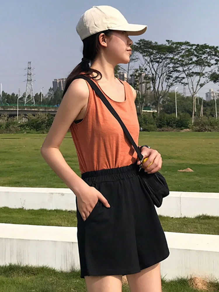 Women Shorts Black 2024 Summer Fashion NEW Casual Clothes Solid color egan Hip hop punk Pocket dropshipping harajuku vintage
Women Shorts Black 2024 Summer Fashion NEW Casual Clothes Solid color egan Hip hop punk Pocket dropshipping harajuku vintage