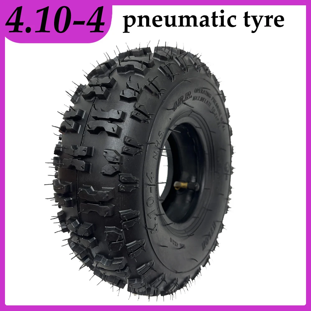 4.10-4 Pneumatic Tire for ATV Quad Go-Kart 47cc 49cc Gas/electric Scooter Inner Outer Tyre
4.10-4 Pneumatic Tire for ATV Quad Go-Kart 47cc 49cc Gas/electric Scooter Inner Outer Tyre