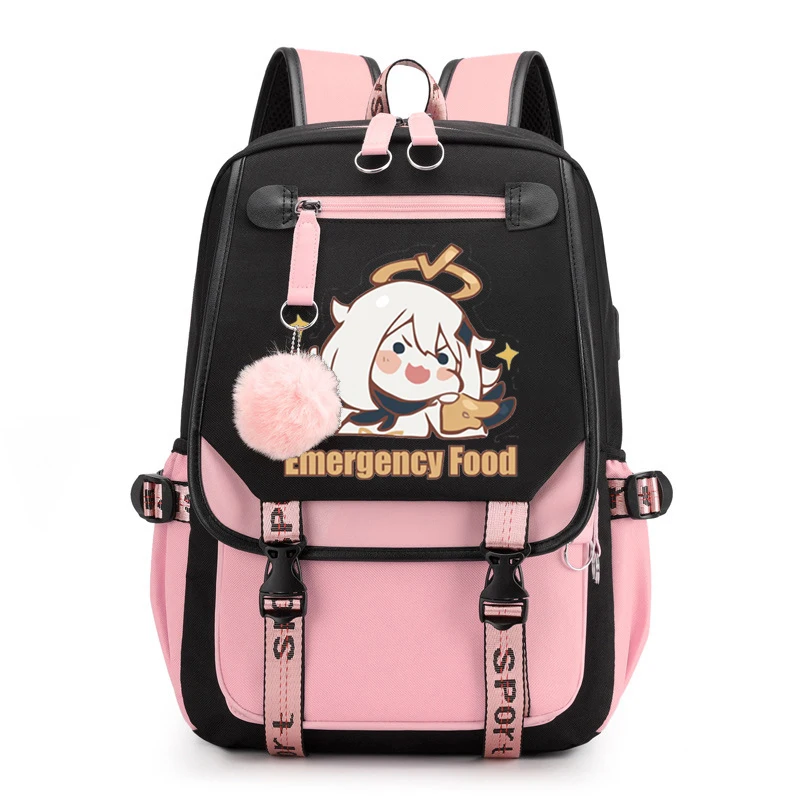 Genshin Impact повседневный холщовый женский рюкзак Mochila Mujer уличные дорожные сумки однотонная простая студенческая школьная сумка с зарядкой через USB
Genshin Impact повседневный холщовый женский рюкзак Mochila Mujer уличные дорожные сумки однотонная простая студенческая школьная сумка с зарядкой через USB