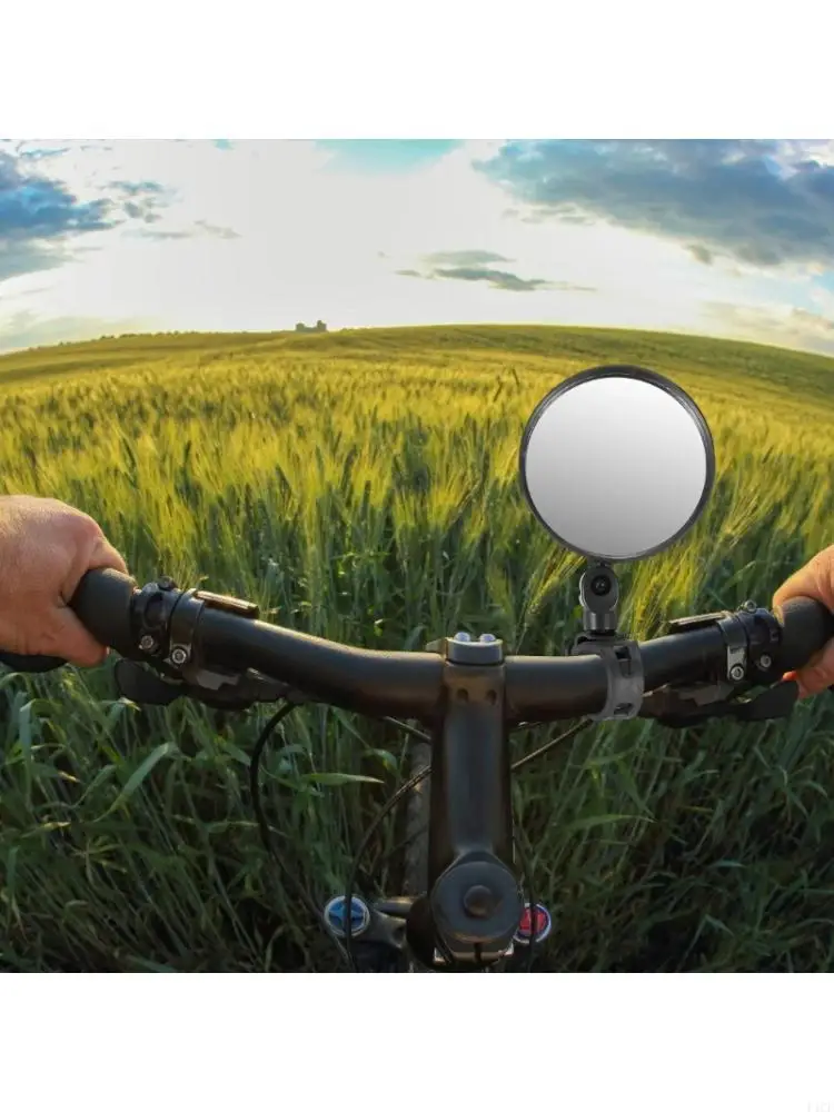 F1CF Bicycles Bike Safety Side Mirror Easy Installation 360 Rotation Adjustable Wide Visual Coverage for Safety View
F1CF Bicycles Bike Safety Side Mirror Easy Installation 360 Rotation Adjustable Wide Visual Coverage for Safety View