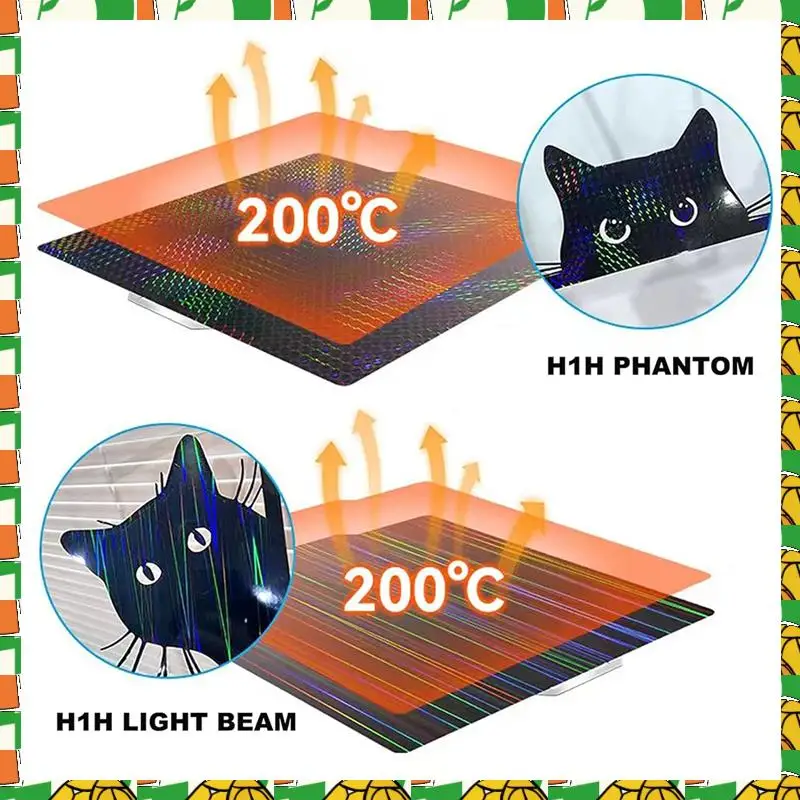 Professional Tool H1H Build Plate For Bambu-Lab X1C/X1/X1E/P1P/P1S/A1 Print Bed 257X257mm Light +Phantom Spring Steel Sheet
Professional Tool H1H Build Plate For Bambu-Lab X1C/X1/X1E/P1P/P1S/A1 Print Bed 257X257mm Light +Phantom Spring Steel Sheet