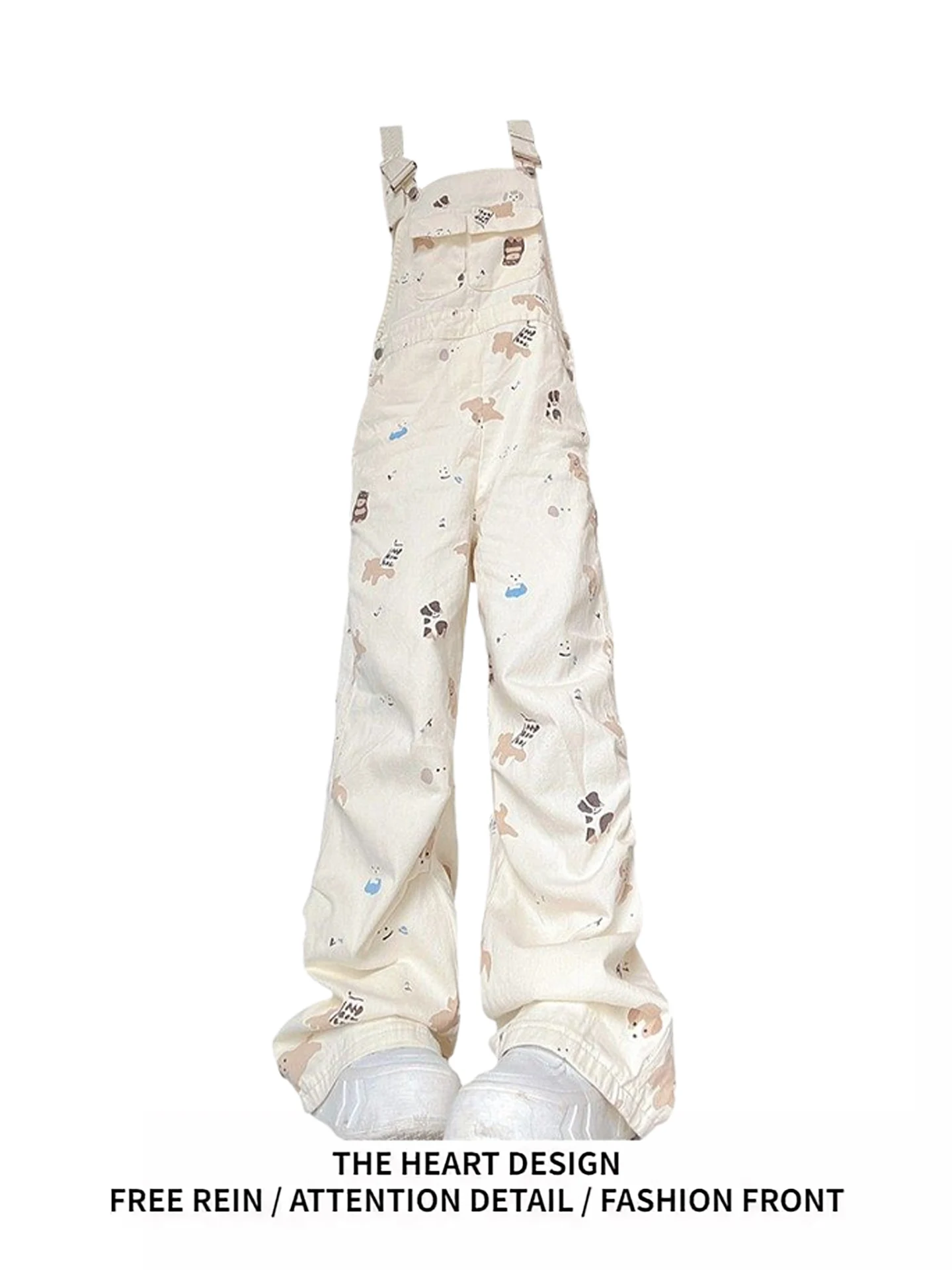 Cute Doggies Design Fufu Age Reduction High Waist Women's Cargo Pants Spring 2026 New Sle Japanese Cute Overalls Long Pants
Cute Doggies Design Fufu Age Reduction High Waist Women's Cargo Pants Spring 2026 New Sle Japanese Cute Overalls Long Pants