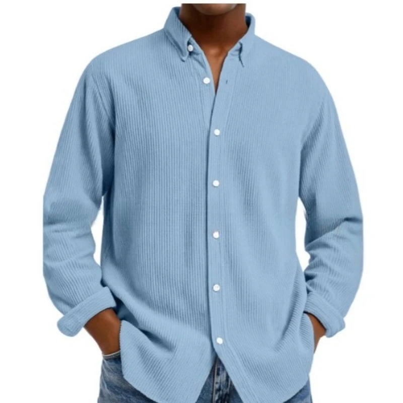 Men's Casual Corduroy Plus Long Sleeved Shirt, Casual Versatile Shirt
Men's Casual Corduroy Plus Long Sleeved Shirt, Casual Versatile Shirt