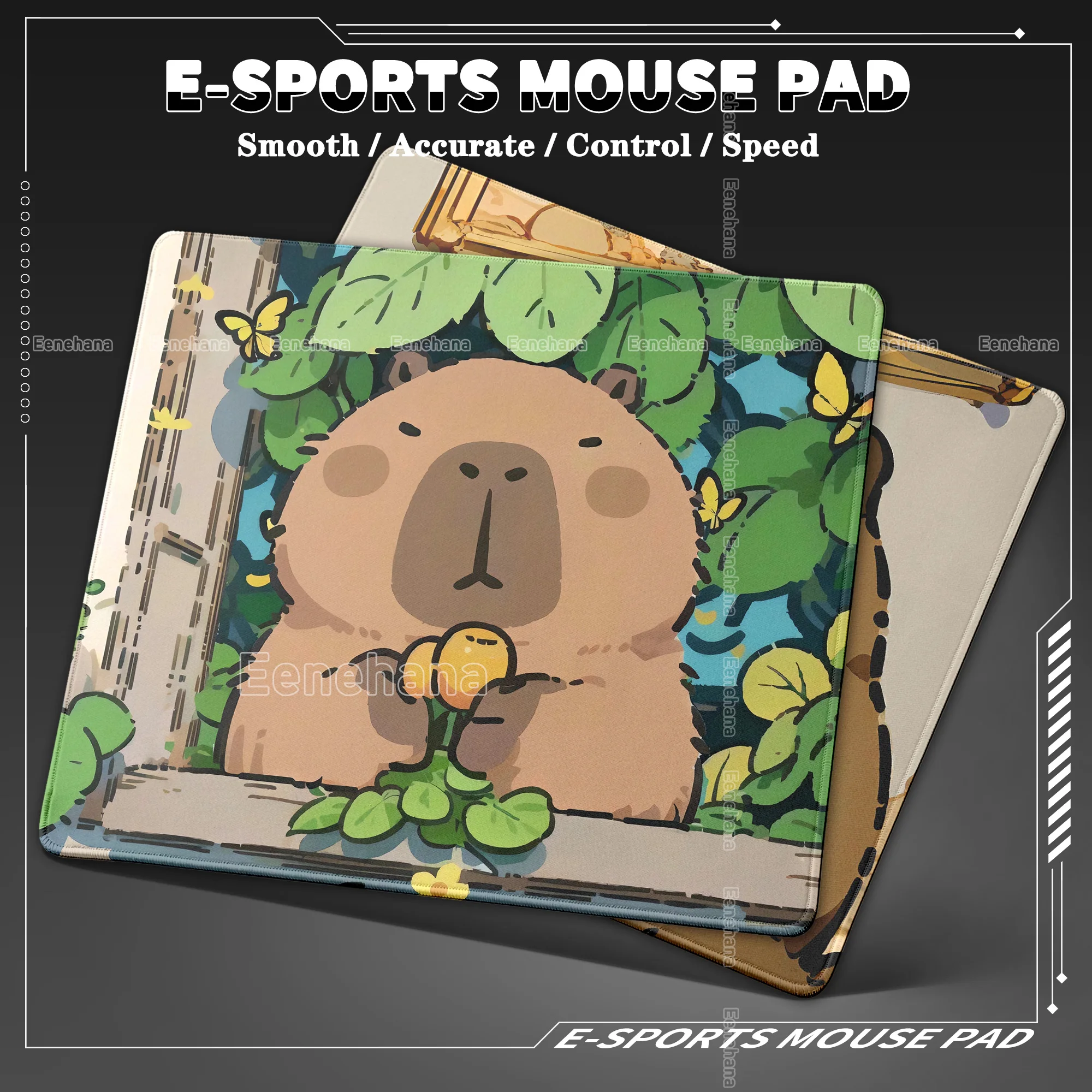 Hot Kawaii Capybara Mouse Pad Waterproof Cute 45x40CM Speed Esport Non-slip Accessories PC Gaming Home Desktop Protective Carpet
Hot Kawaii Capybara Mouse Pad Waterproof Cute 45x40CM Speed Esport Non-slip Accessories PC Gaming Home Desktop Protective Carpet