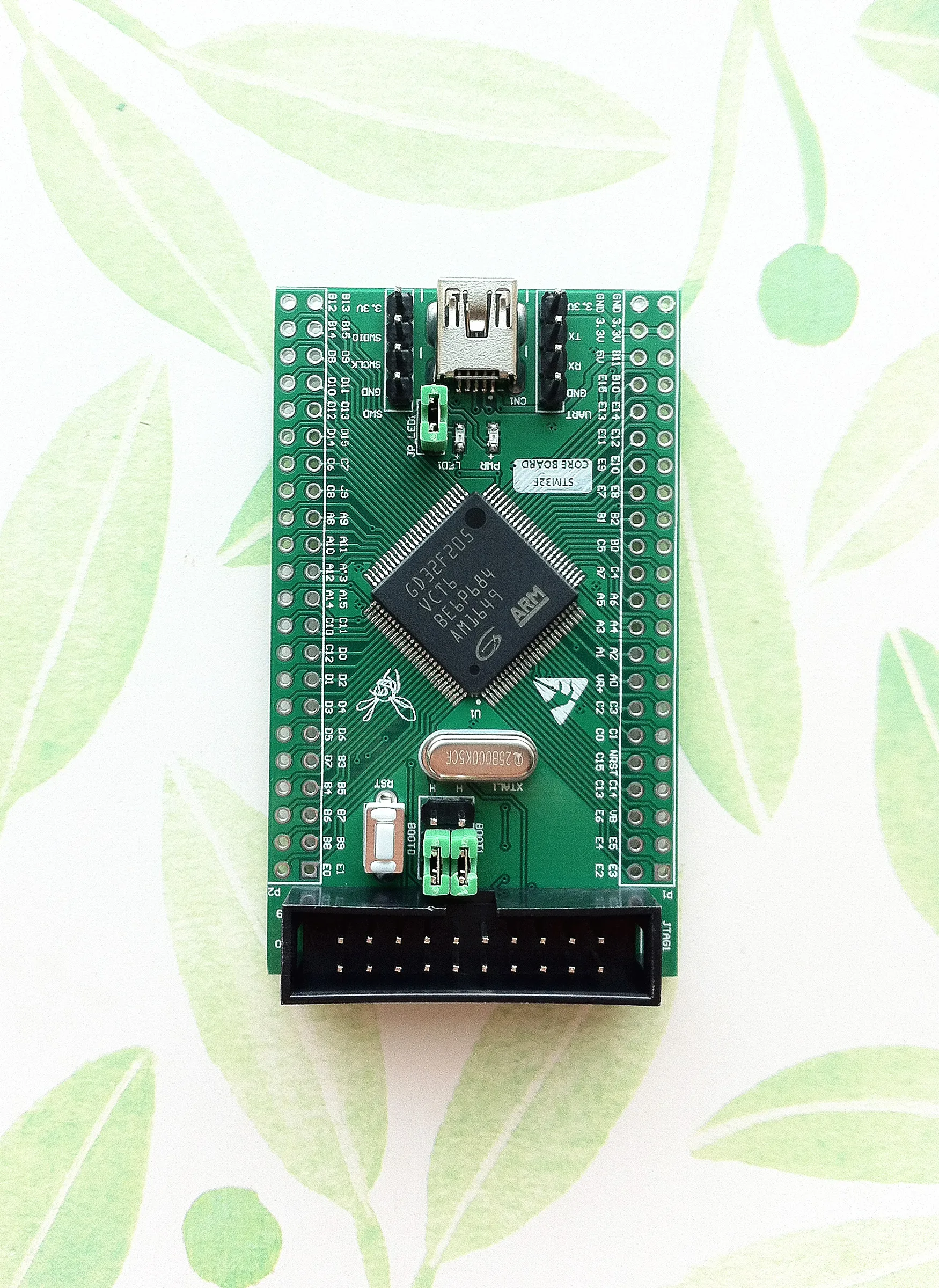GD32F205VCT6 Core Board Minimum System Development Board Learning Board GD32F205 VC Mini
GD32F205VCT6 Core Board Minimum System Development Board Learning Board GD32F205 VC Mini
