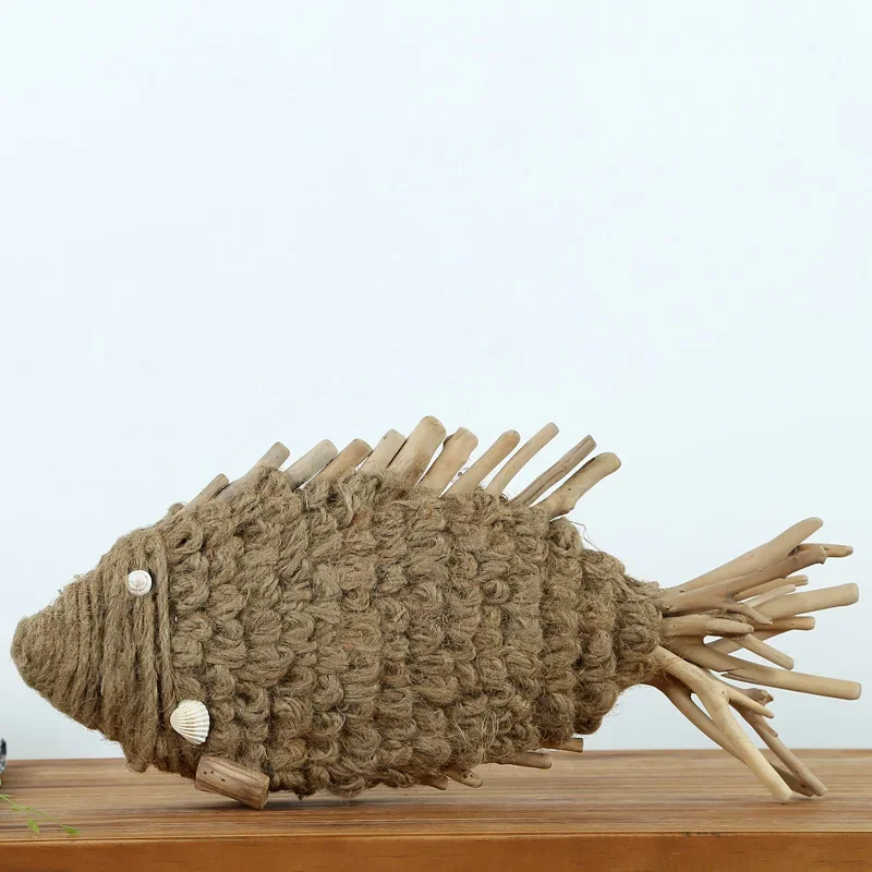 Fortune Fish Ornaments Creative Living Room Handmade Twine Crafts Wooden Desktop Decor Home Decoration Nordic Surplus Every Year
Fortune Fish Ornaments Creative Living Room Handmade Twine Crafts Wooden Desktop Decor Home Decoration Nordic Surplus Every Year
