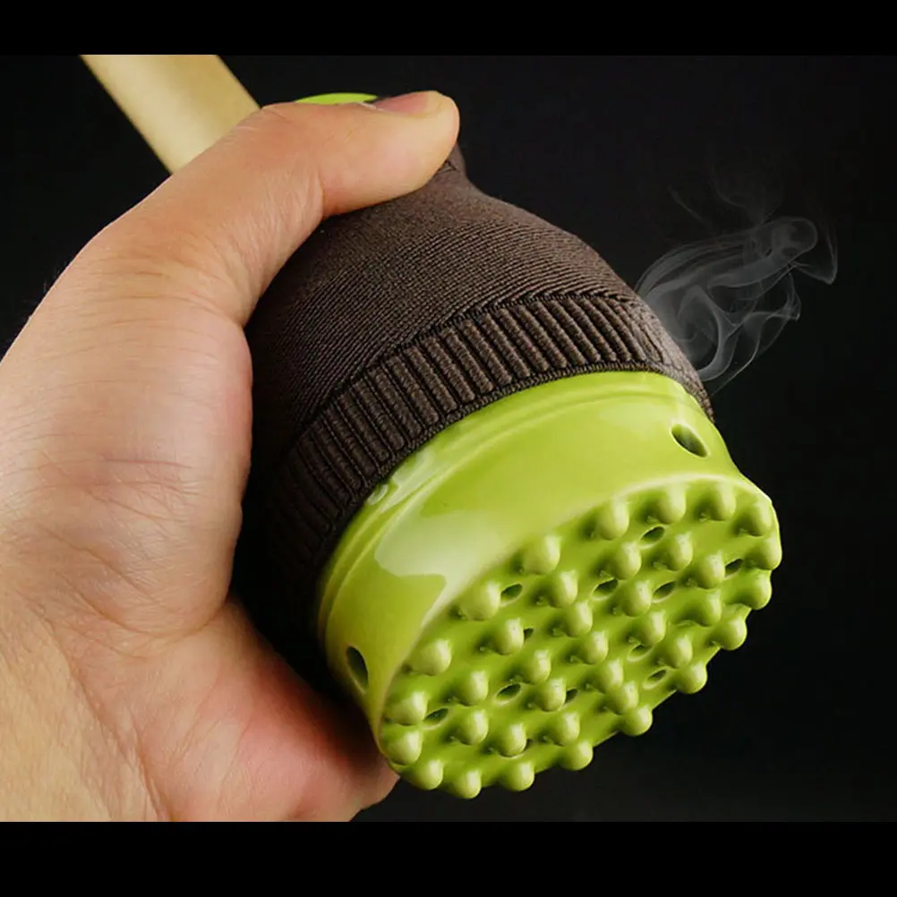 1 шт. керамический портативный горшок для моксотерапии зеленого цвета, горелка для моксы для облегчения боли в шее и плечах, инструмент для мокса-массажа
1 шт. керамический портативный горшок для моксотерапии зеленого цвета, горелка для моксы для облегчения боли в шее и плечах, инструмент для мокса-массажа