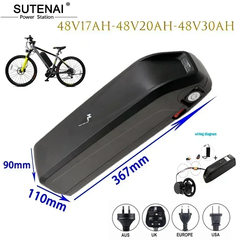 GO 18650 48V Batterij,52V Ebike Batterij Hailong Onderbuis 18650 Mobiele BBS02 BBS03 Bbshd 20A 30A Bms 350W 500W 750W 1000W 1500
GO 18650 48V Batterij,52V Ebike Batterij Hailong Onderbuis 18650 Mobiele BBS02 BBS03 Bbshd 20A 30A Bms 350W 500W 750W 1000W 1500