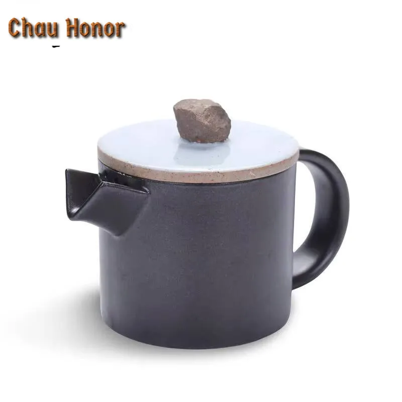 160ml Japanese Kiln Change Stoneware Teapot Retro Tea Infuser Pot Tea Maker Kettle with Strainer Cafes Accessories Ornaments
160ml Japanese Kiln Change Stoneware Teapot Retro Tea Infuser Pot Tea Maker Kettle with Strainer Cafes Accessories Ornaments