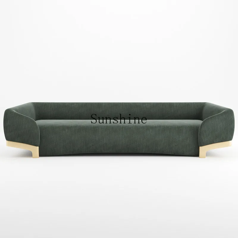 Italian light luxury model room high-end beauty salon club velvet fabric sofa post-modern ins style
Italian light luxury model room high-end beauty salon club velvet fabric sofa post-modern ins style