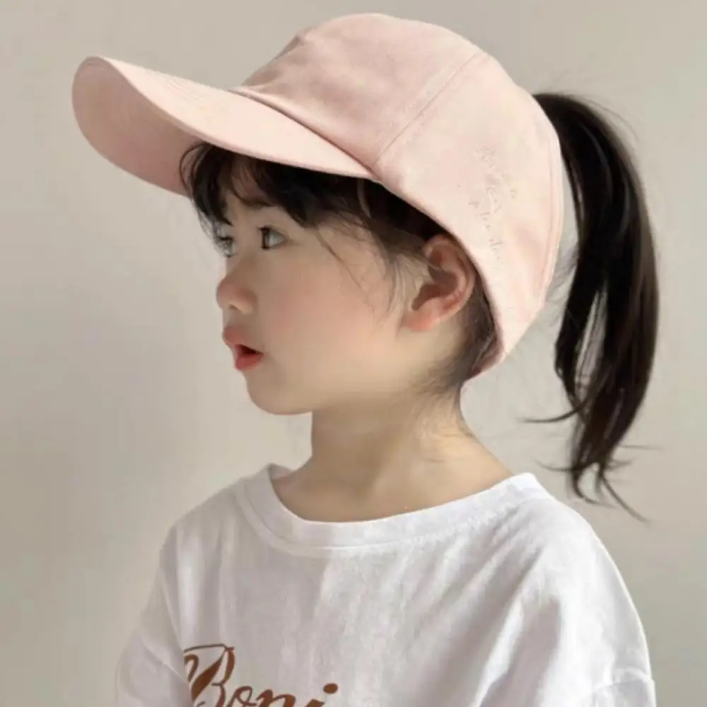 Kid's Outdoor Sports Hats Children's Baseball Caps With Heart-shaped Pattern High Ponytail Girls Cap Summer Sunshade Hat
Kid's Outdoor Sports Hats Children's Baseball Caps With Heart-shaped Pattern High Ponytail Girls Cap Summer Sunshade Hat