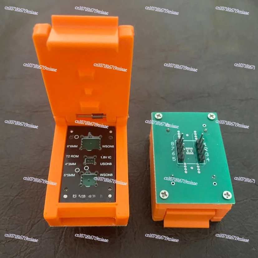 Probe Reading and Writing Socket WSON 8x6 6x5 T2 ROM Flashing 3-in-1 
Probe Reading and Writing Socket WSON 8x6 6x5 T2 ROM Flashing 3-in-1