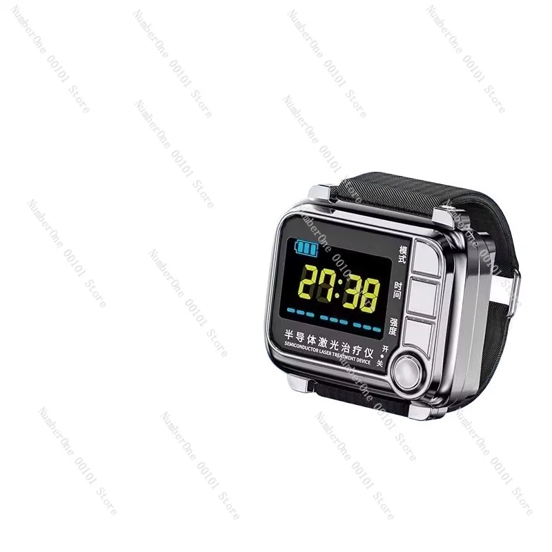 Laser Therapy Device for Blood Pressure, Glucose, Vascular Health, Wristwatch Design Semiconductor Light Home Physical Treatment
Laser Therapy Device for Blood Pressure, Glucose, Vascular Health, Wristwatch Design Semiconductor Light Home Physical Treatment