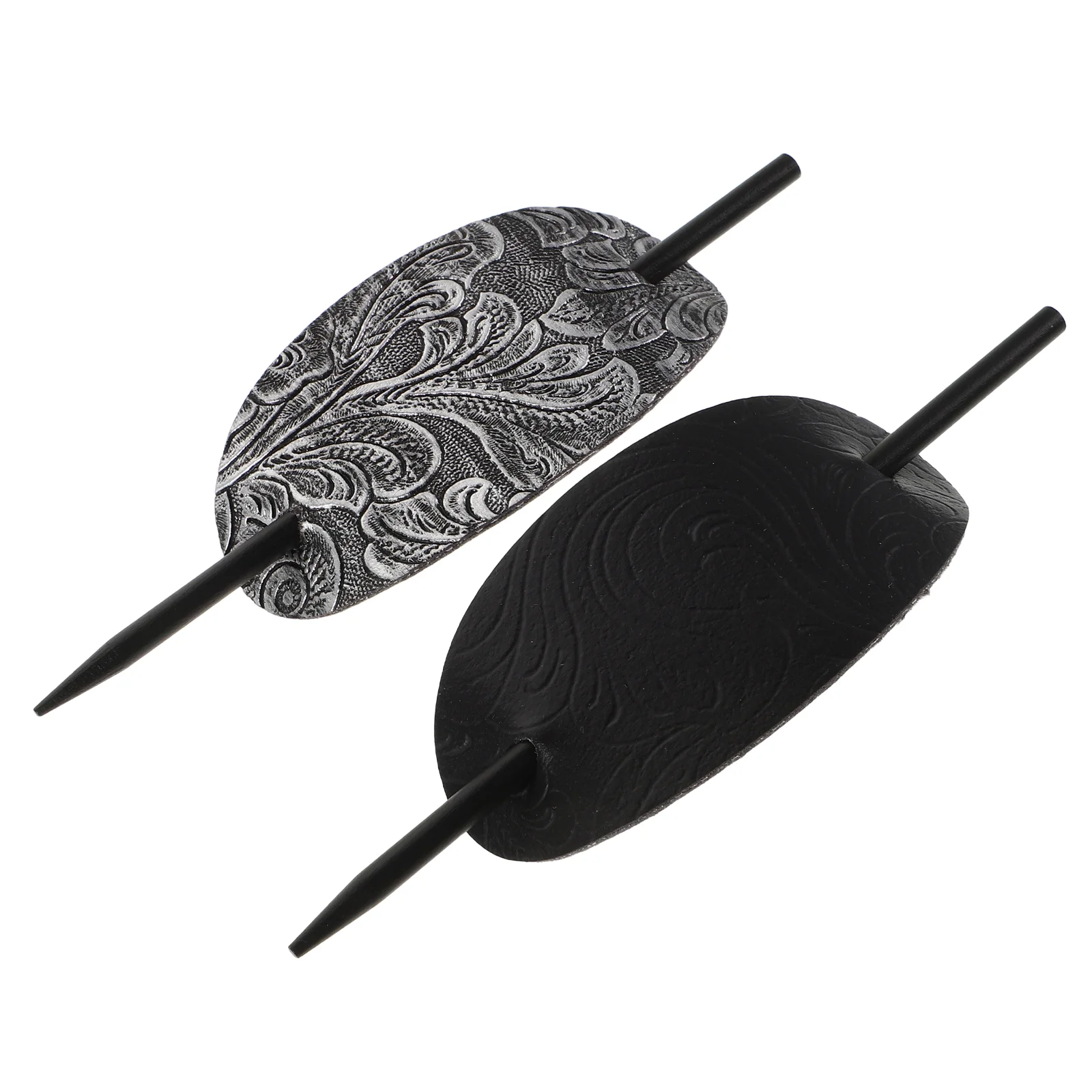 2Pcs Hairpin Sticks For Hair Retro PU Hair Accessories Women Oval Slide Barrettes Boho Styling For Party
2Pcs Hairpin Sticks For Hair Retro PU Hair Accessories Women Oval Slide Barrettes Boho Styling For Party