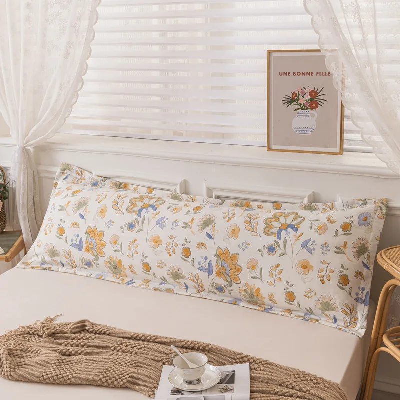 Floral Long Body Pillowcase Thickened Cotton Linen Skin Friendly Double Cover for Bed Sleeping Cushion Decor Soft Breathable Set
Floral Long Body Pillowcase Thickened Cotton Linen Skin Friendly Double Cover for Bed Sleeping Cushion Decor Soft Breathable Set