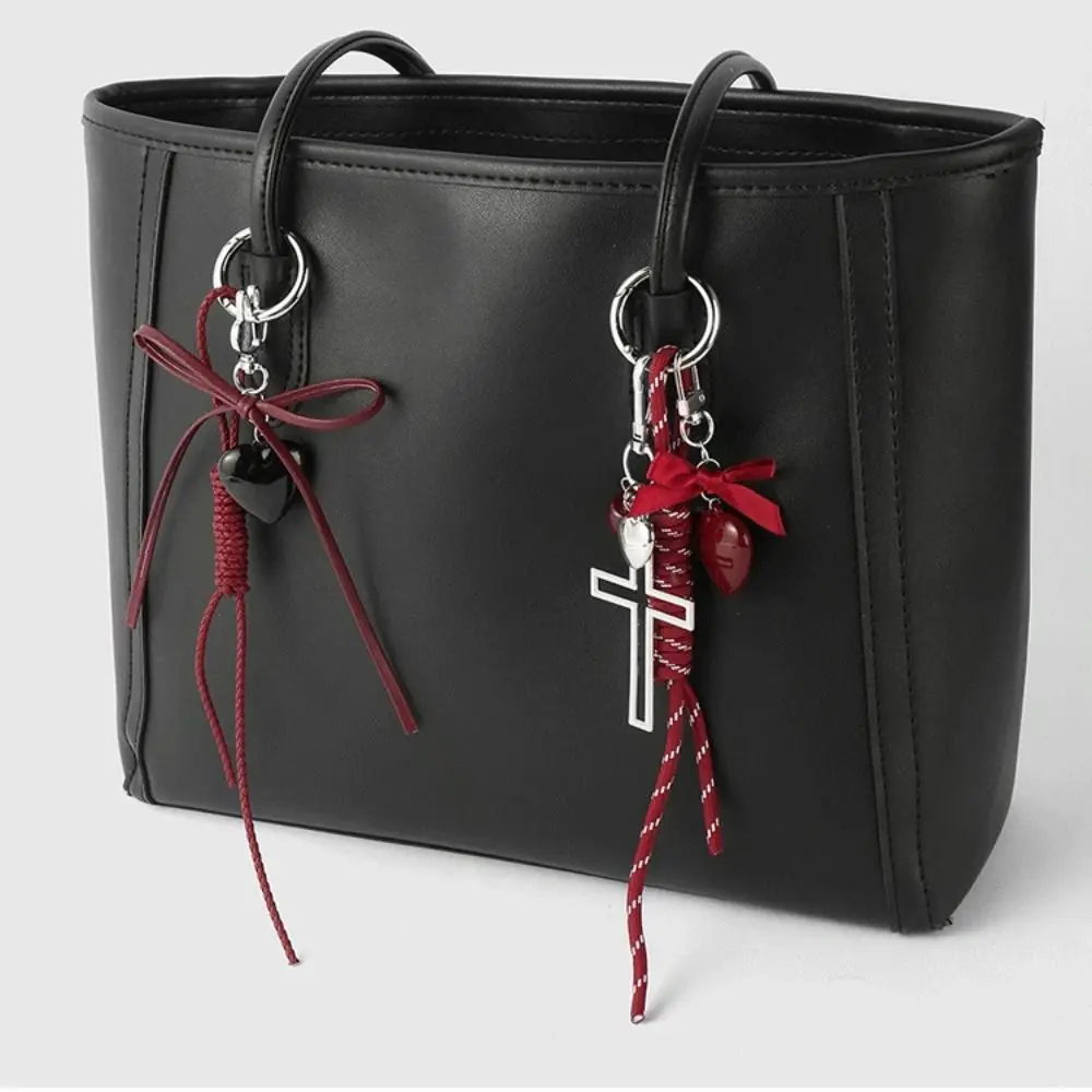 Luxury Charm Tassel Love Heart Pendant Creative Cute Heart Cross Shape Keyring Handmade Pendant Keychain Bag Accessories
Luxury Charm Tassel Love Heart Pendant Creative Cute Heart Cross Shape Keyring Handmade Pendant Keychain Bag Accessories