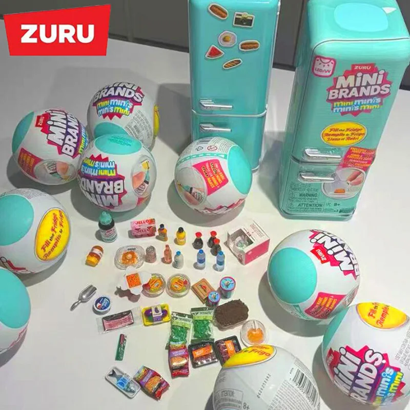 Zuru Mini Brands Fill The Fridge Playset Led Light Up Mini Refrigerator Miniature Food Collectibles Toy Trendy Blind Box Gift
Zuru Mini Brands Fill The Fridge Playset Led Light Up Mini Refrigerator Miniature Food Collectibles Toy Trendy Blind Box Gift