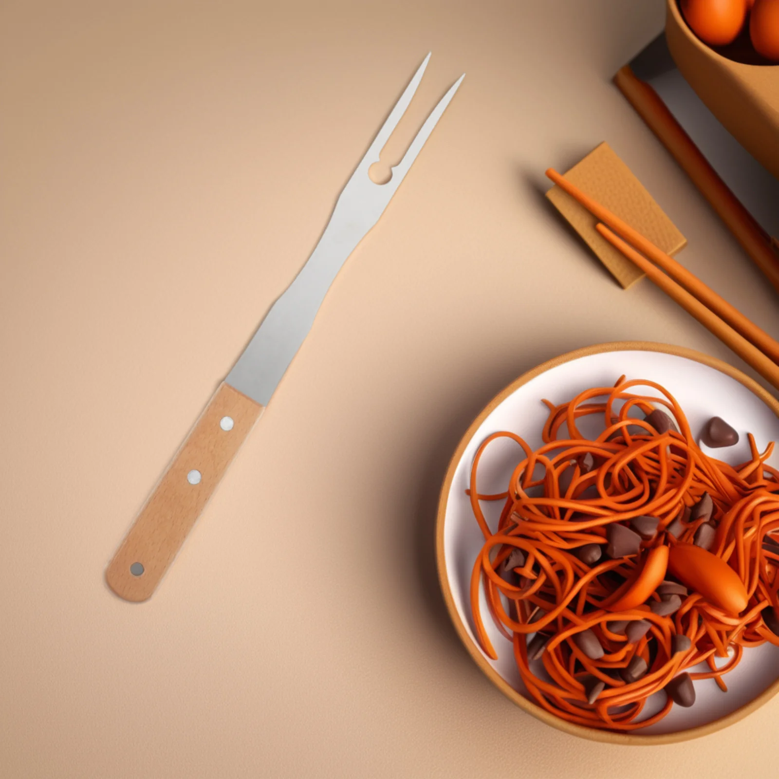 2pcs Long Handle Bbq Stainless Steel Meat Ergonomic Wooden Handle Carving Turkey Kitchen Cooking Fork Serving Grill Fork Pizza
2pcs Long Handle Bbq Stainless Steel Meat Ergonomic Wooden Handle Carving Turkey Kitchen Cooking Fork Serving Grill Fork Pizza