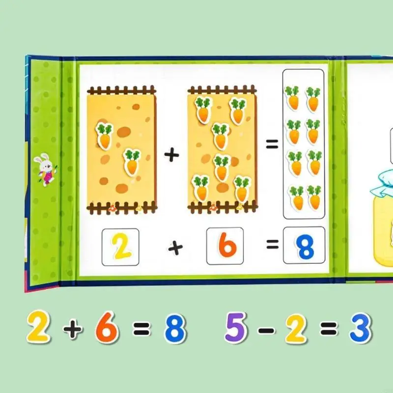 J2HD Mathematics Learning Book Early Development Math Teaching Magnet Book Child Toy
J2HD Mathematics Learning Book Early Development Math Teaching Magnet Book Child Toy