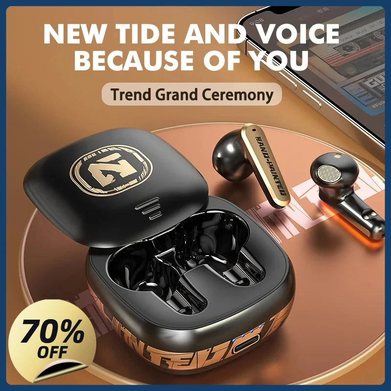 TS-300 E-sports Earphone Zero-latency ENC Bluetooth Call Noise Reduction Slider Cover Design Touch Control Sweat-proof Headset
TS-300 E-sports Earphone Zero-latency ENC Bluetooth Call Noise Reduction Slider Cover Design Touch Control Sweat-proof Headset