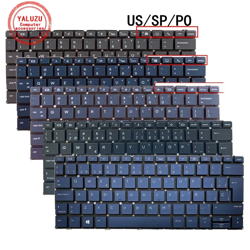 US/SP/PO English/Spanish/Portuguese NEW Laptop Keyboard For HP ELITE Dragonfly G2 MAX 13.3
US/SP/PO English/Spanish/Portuguese NEW Laptop Keyboard For HP ELITE Dragonfly G2 MAX 13.3