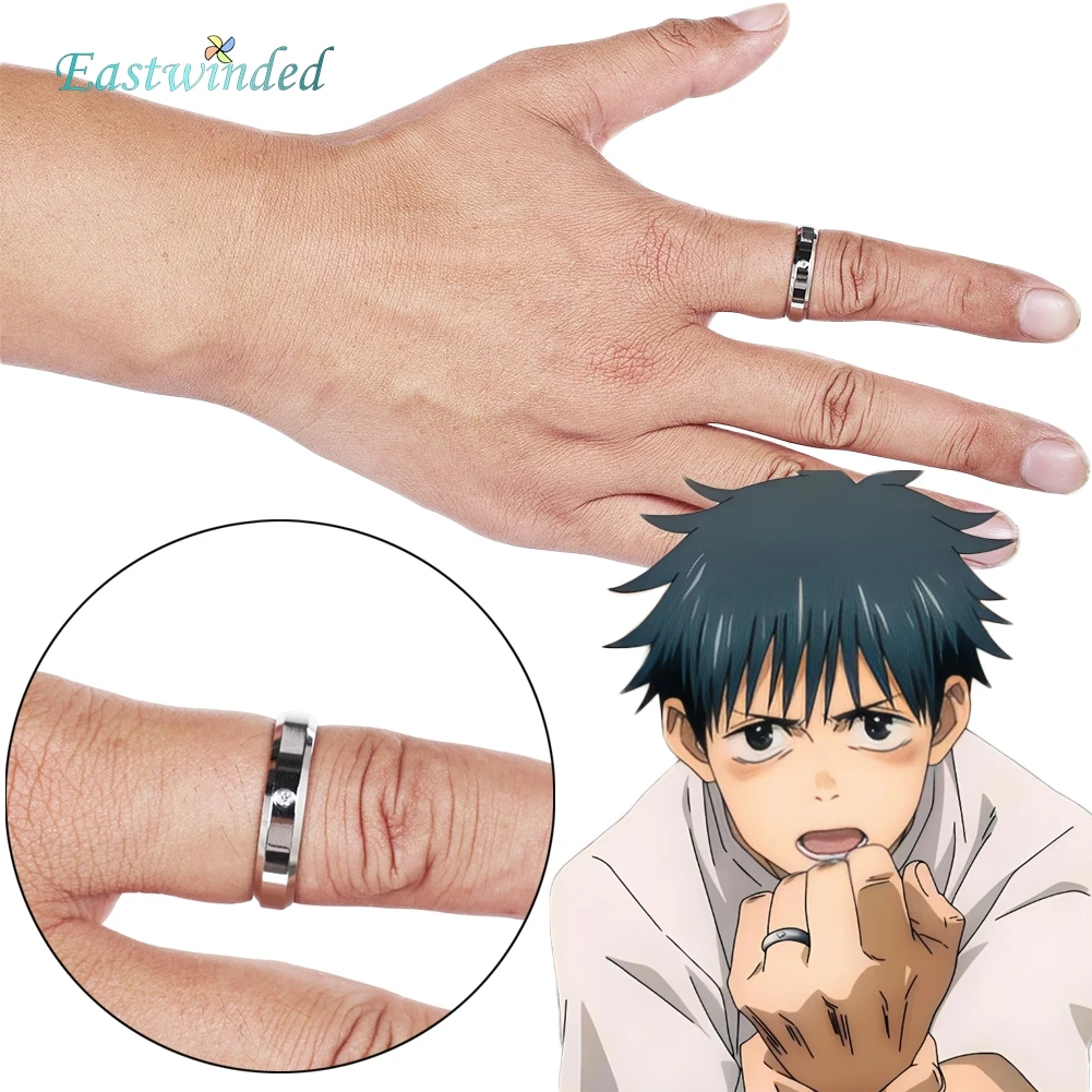 Anime Jujutsu Of Kaisen Yuta Okkotsu Cosplay Ring Silver Costume Accessories Outfits Props Disguise Halloween Carnival Party
Anime Jujutsu Of Kaisen Yuta Okkotsu Cosplay Ring Silver Costume Accessories Outfits Props Disguise Halloween Carnival Party
