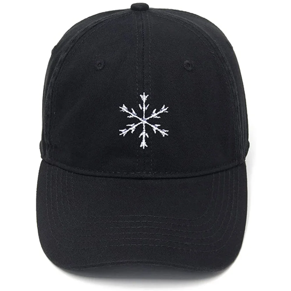 Lyprerazy Men's Baseball Cap Snowflake Embroidery Hat Cotton Embroidered Casual Baseball Caps
Lyprerazy Men's Baseball Cap Snowflake Embroidery Hat Cotton Embroidered Casual Baseball Caps