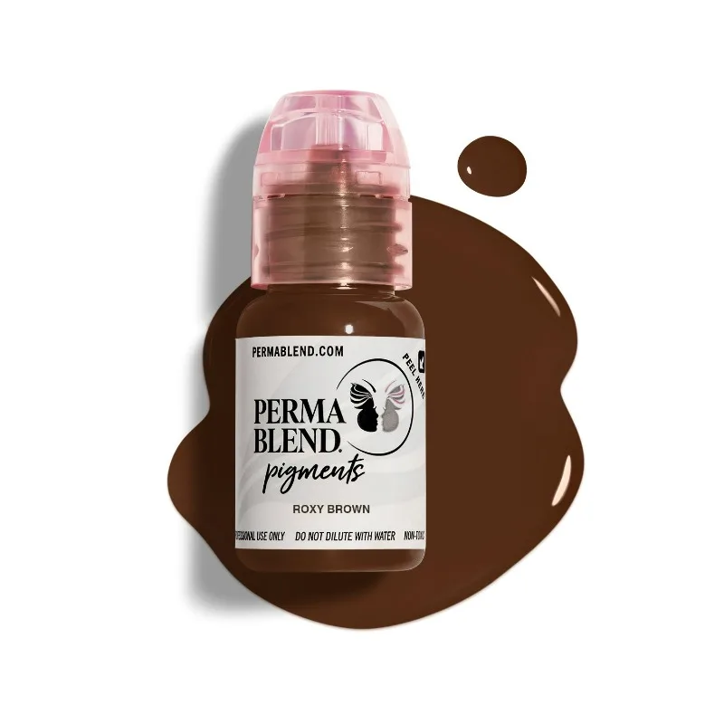 Perma Blend Tattoo Supplies Ink Roxy Brown Professional Micropigmentation Pigments Eyeliner 15ml Skin Camouflage Body Brown PMU
Perma Blend Tattoo Supplies Ink Roxy Brown Professional Micropigmentation Pigments Eyeliner 15ml Skin Camouflage Body Brown PMU