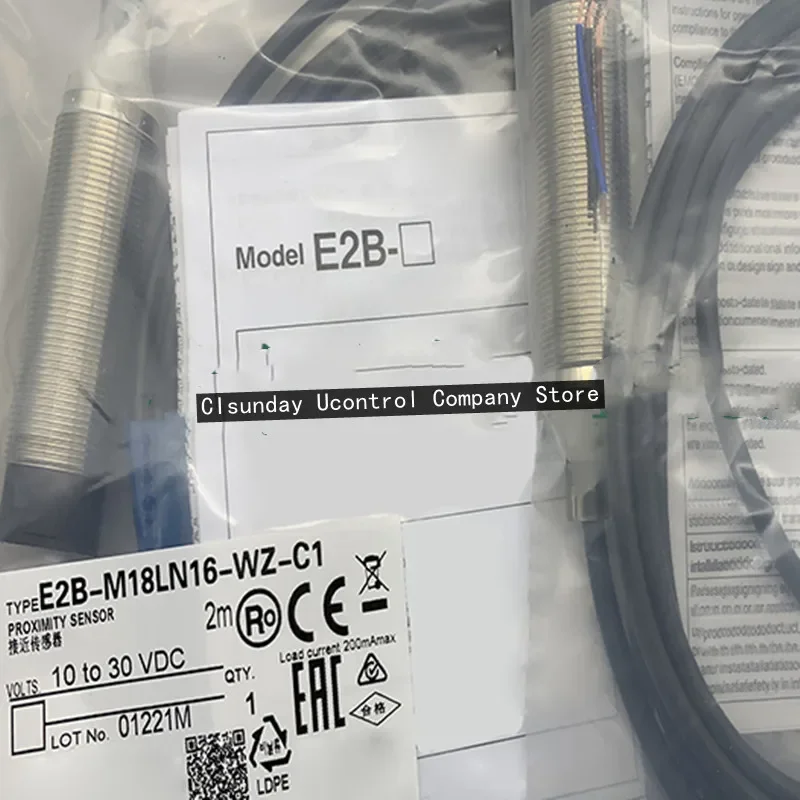 3pcs New proximity switch E2B-M18LN16-WZ-B1 E2B-M18LN16-WZ-B2 E2B-M18LN16-WZ-C1 E2B-M18LN16-WZ-C2
3pcs New proximity switch E2B-M18LN16-WZ-B1 E2B-M18LN16-WZ-B2 E2B-M18LN16-WZ-C1 E2B-M18LN16-WZ-C2