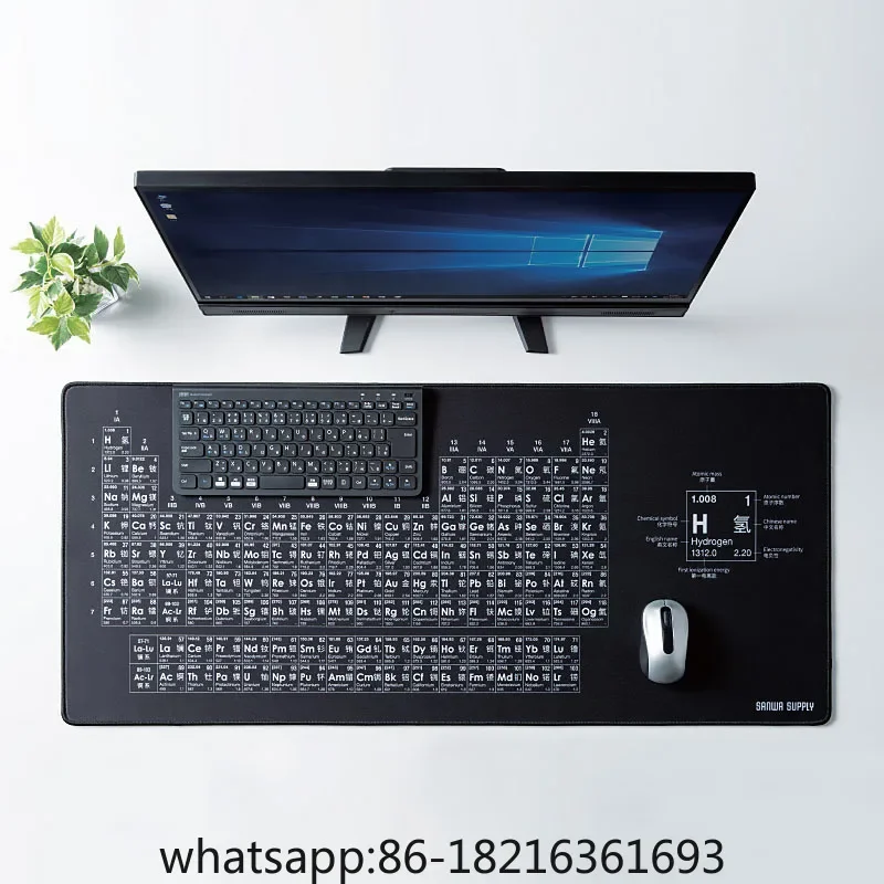 SANWA chemical periodic table mouse pad, esports desk pad, oversized men's and women's ins style
SANWA chemical periodic table mouse pad, esports desk pad, oversized men's and women's ins style