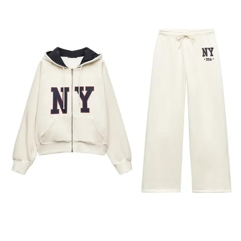 Women's Winter Fce Pants Hoodie Jaet ort Outerwear College Sle Printed Long Sve Zipper Casual Sportswear Set
Women's Winter Fce Pants Hoodie Jaet ort Outerwear College Sle Printed Long Sve Zipper Casual Sportswear Set