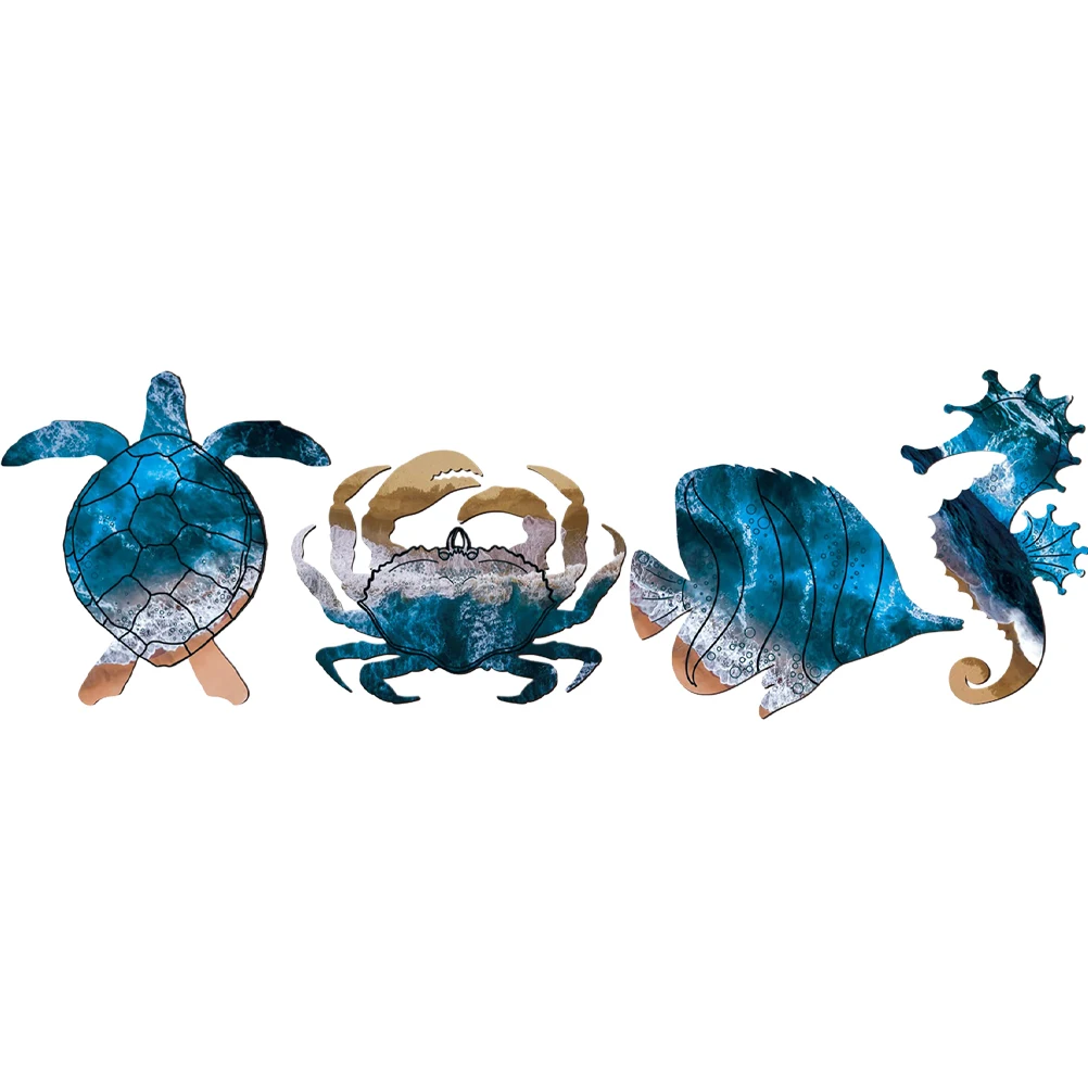 1 set Ocean Wall Decor Iron Hanging Beach Theme Bedroom Bathroom Living Room Garden Outdoor Coastal Sea Animals
1 set Ocean Wall Decor Iron Hanging Beach Theme Bedroom Bathroom Living Room Garden Outdoor Coastal Sea Animals