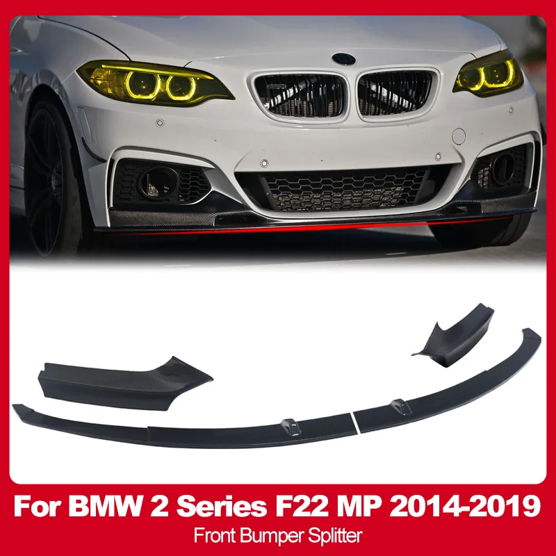 4pcs For BMW 2 Series F22 F23 M Sport Coupe 2-Door 2014- 2019 Car Front Bumper Lip Splitter Body Kits
4pcs For BMW 2 Series F22 F23 M Sport Coupe 2-Door 2014- 2019 Car Front Bumper Lip Splitter Body Kits