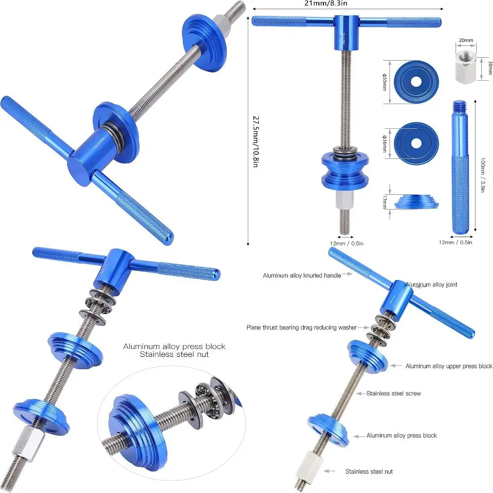 -line, high-quality mountain bike bottom bracket installation tools. Enhance your workshop with these precision-engineered, dura
-line, high-quality mountain bike bottom bracket installation tools. Enhance your workshop with these precision-engineered, dura