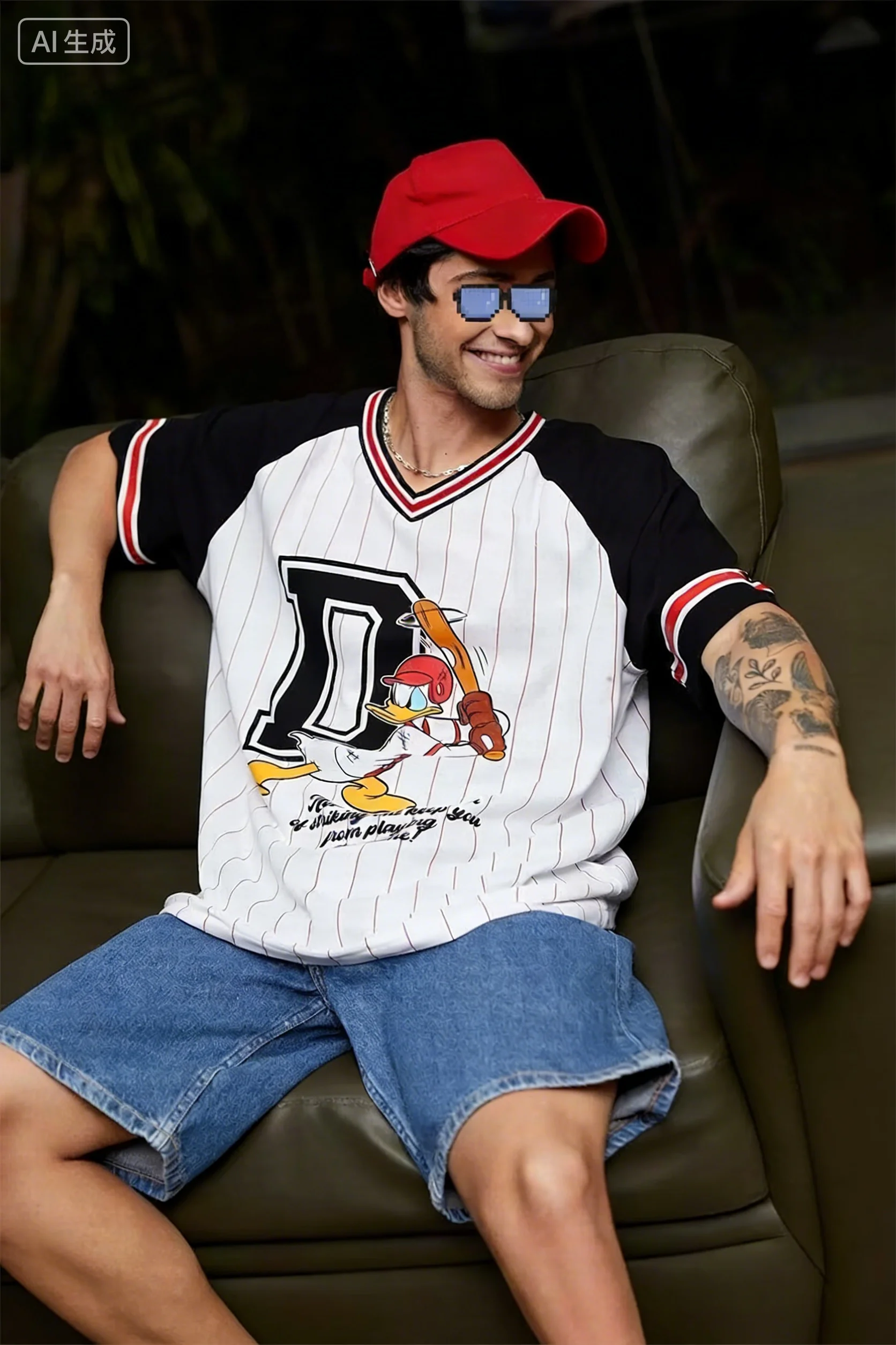 Disney Baseball Style Men's New T-shirt 3D Donald Duck Print Breathable Quick Drying Fabric Sports Fashion Casual Top
Disney Baseball Style Men's New T-shirt 3D Donald Duck Print Breathable Quick Drying Fabric Sports Fashion Casual Top