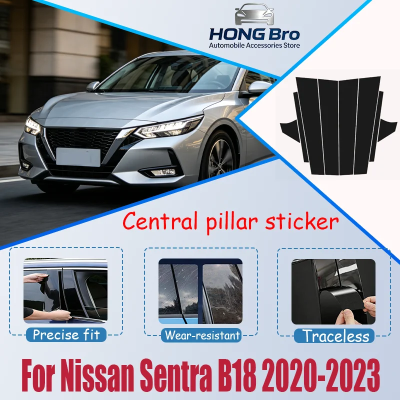 For Nissan Sentra B18 2020-2023 2021 2022 Carbon Fiber Window Door Column Deal B C Pillar Post Cover Trim Sticker
For Nissan Sentra B18 2020-2023 2021 2022 Carbon Fiber Window Door Column Deal B C Pillar Post Cover Trim Sticker