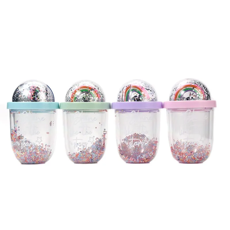 New Creative Women's Straw Cup Sen Series Double Layer Bright Colorful Drink Cup Student Portable Rainbow Plastic Water Cup
New Creative Women's Straw Cup Sen Series Double Layer Bright Colorful Drink Cup Student Portable Rainbow Plastic Water Cup