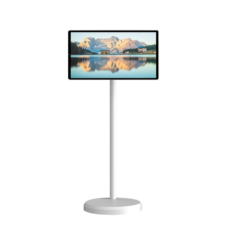 Portable 32-Inch Touch Screen Android 11 Smart TV LED Backlight Incell Display White Stand For Indoor Use Moving TV
Portable 32-Inch Touch Screen Android 11 Smart TV LED Backlight Incell Display White Stand For Indoor Use Moving TV