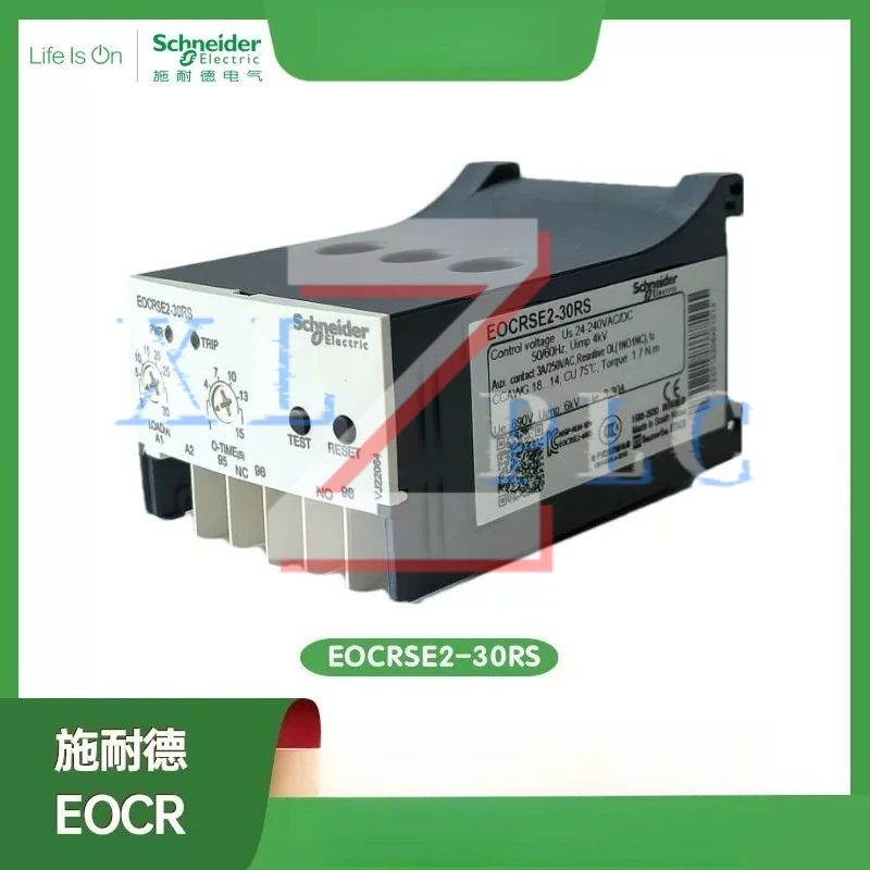 Новое оригинальное электронное реле защиты от перегрузки по току EOCRSE2-30RS белого цвета, 24-240В, для защиты двигателя
Новое оригинальное электронное реле защиты от перегрузки по току EOCRSE2-30RS белого цвета, 24-240В, для защиты двигателя