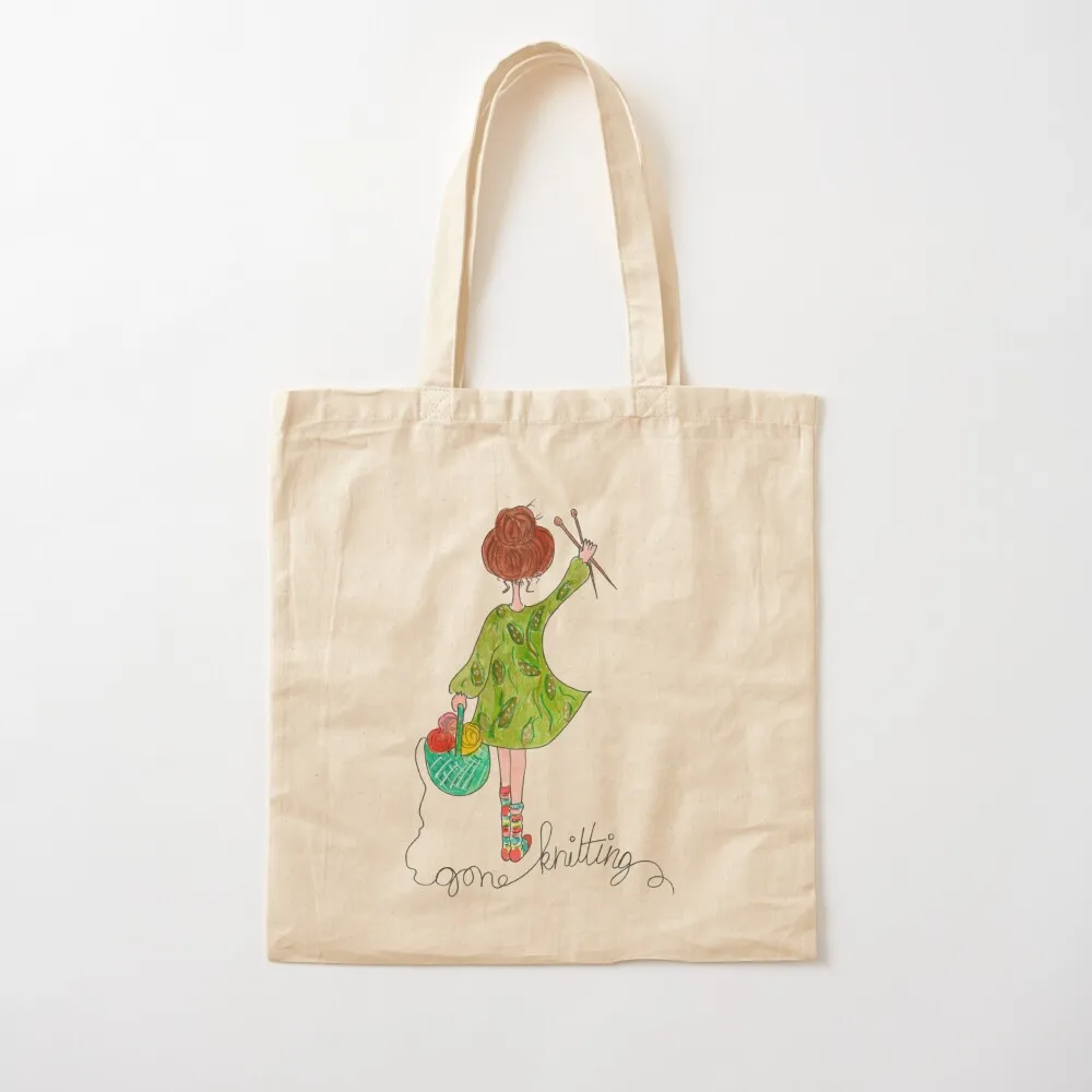 gone knitting lady Tote Bag reusable shopping bags large size bags Shopper tote bag custom
gone knitting lady Tote Bag reusable shopping bags large size bags Shopper tote bag custom