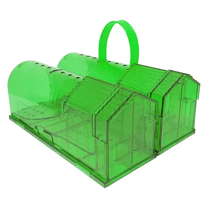 Smart Mousetrap Self-locking Safe Firm Transparent Mouse Catcher Reusable Plastic Live Mouse Rat Trap For Indoor Outdoor
Smart Mousetrap Self-locking Safe Firm Transparent Mouse Catcher Reusable Plastic Live Mouse Rat Trap For Indoor Outdoor