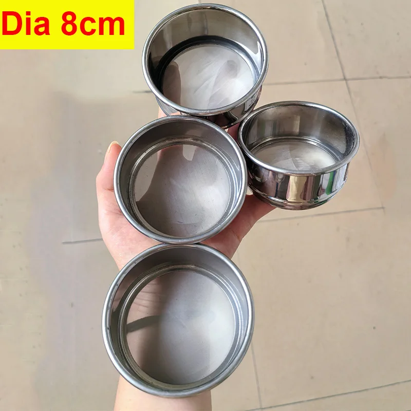 4 шт./компл. стандартное лабораторное тестовое сито диаметром 8 см 304 SUS фильтрующая сетка для проверки выборки сито для фармакопии
4 шт./компл. стандартное лабораторное тестовое сито диаметром 8 см 304 SUS фильтрующая сетка для проверки выборки сито для фармакопии