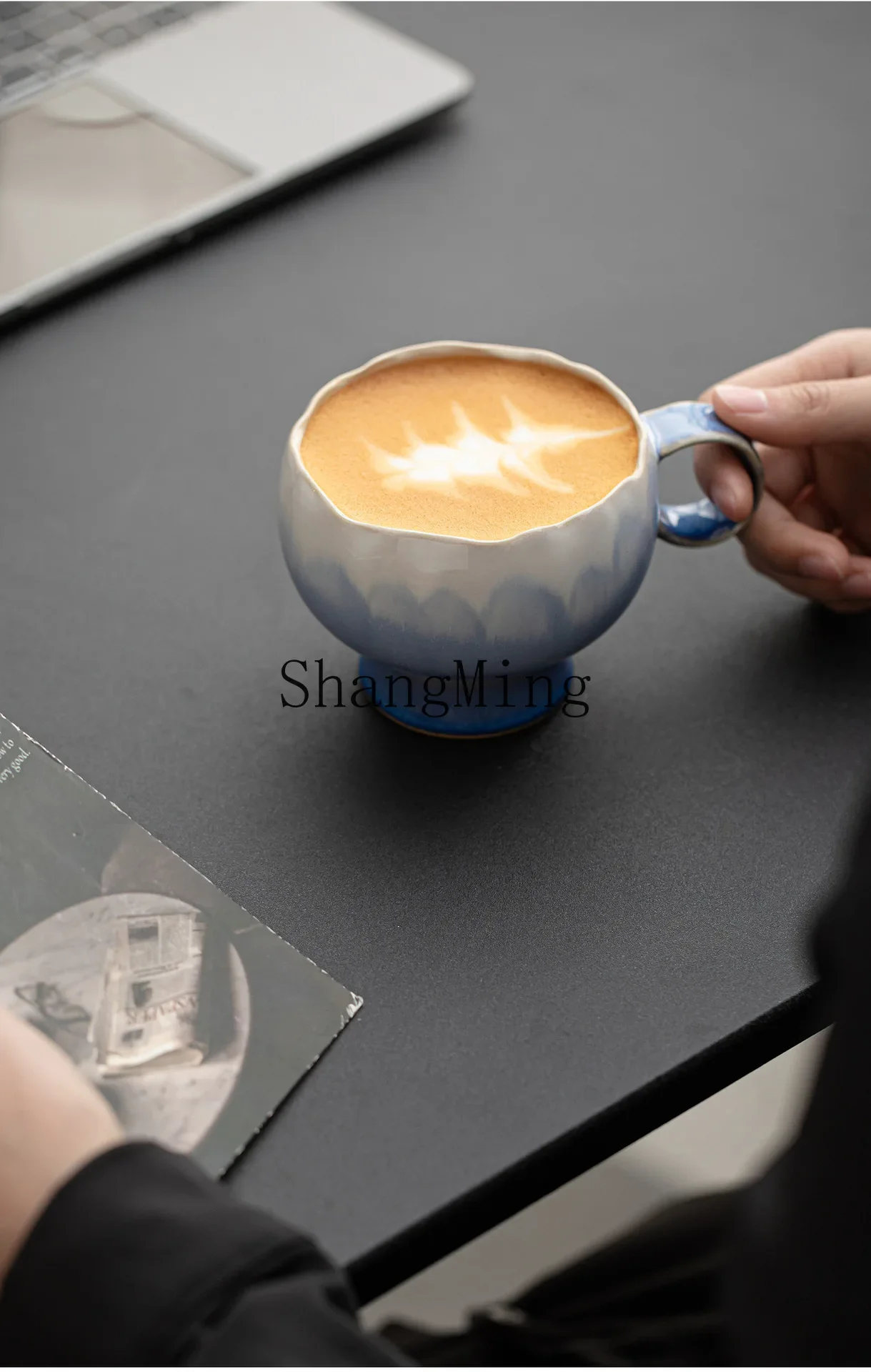 CL ceramics gradual change blue red glaze coffee cup home office high value exquisite breakfast afternoon tea cup
CL ceramics gradual change blue red glaze coffee cup home office high value exquisite breakfast afternoon tea cup
