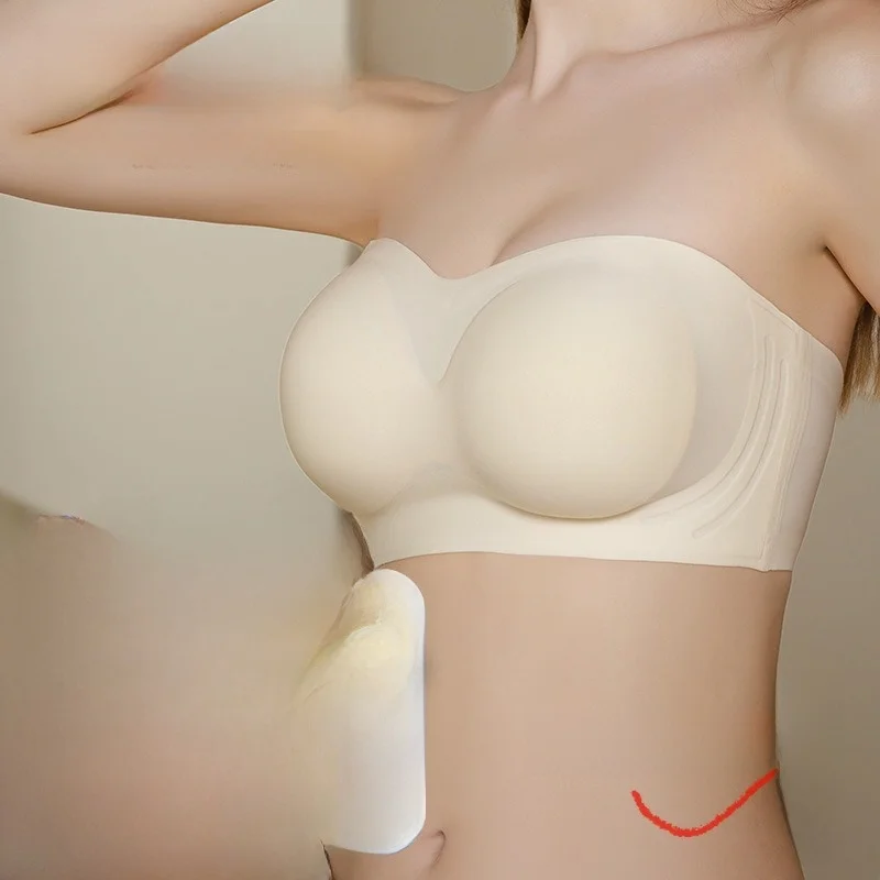 Stable Anti-Slip Gathered Underwear Strap Outer Expansion Large Chest Appear Small Chest Illusion Home Clothes Bra
Stable Anti-Slip Gathered Underwear Strap Outer Expansion Large Chest Appear Small Chest Illusion Home Clothes Bra