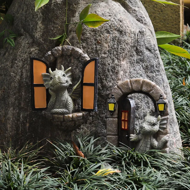 Cute Resin Dragon Statue Opening Door Dragon Ornament for Home Garden Desktop Decoration Figurines Crafts
Cute Resin Dragon Statue Opening Door Dragon Ornament for Home Garden Desktop Decoration Figurines Crafts