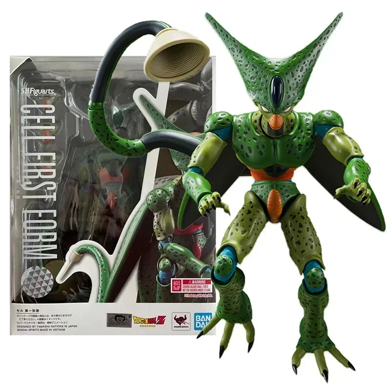 Bandai Dragon Ball SHF Cell Фигурки первой формы Коллекция Модель игрушки для детей Подарки на складе
Bandai Dragon Ball SHF Cell Фигурки первой формы Коллекция Модель игрушки для детей Подарки на складе