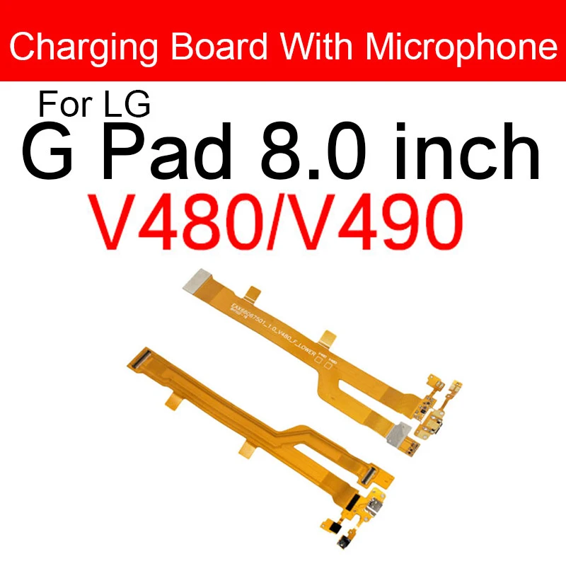 Micro Charger USB Jack Flex Cable For LG G Pad 8.0 V480 V490 Charging Connector USB Charger With Microphone Replacement Repair
Micro Charger USB Jack Flex Cable For LG G Pad 8.0 V480 V490 Charging Connector USB Charger With Microphone Replacement Repair